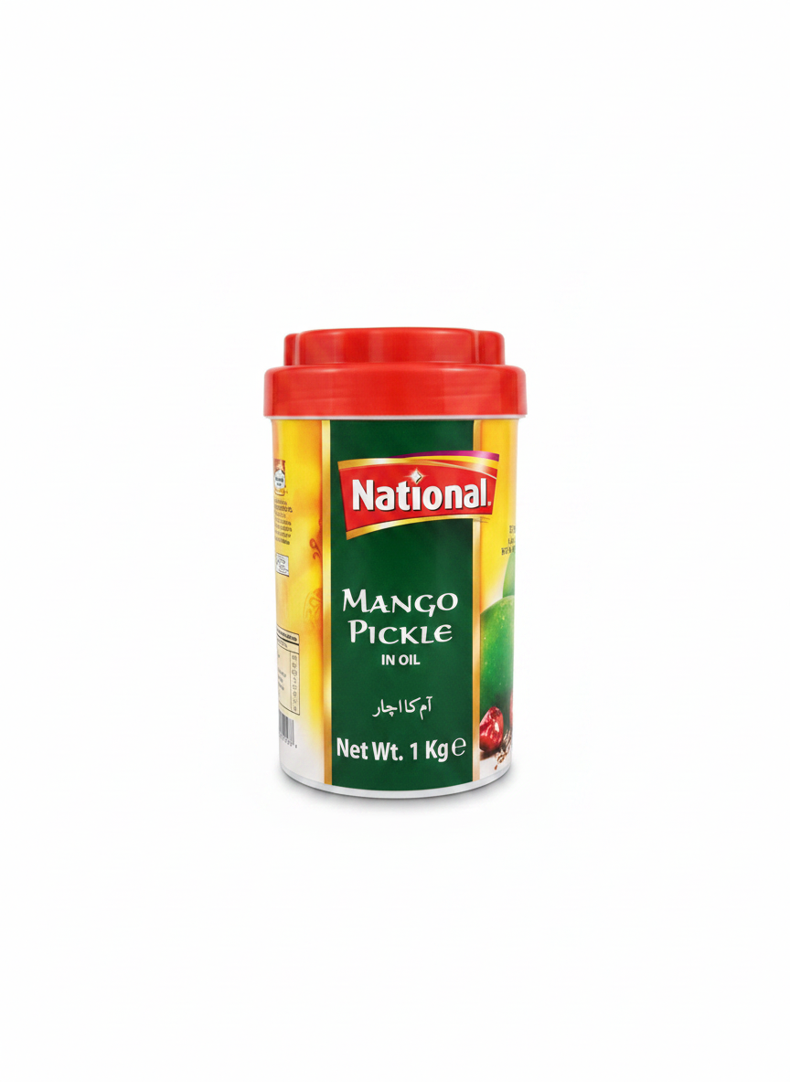 National National Mango Pickle 1kg - Indische Lebensmittel bei Sairas Hamburg