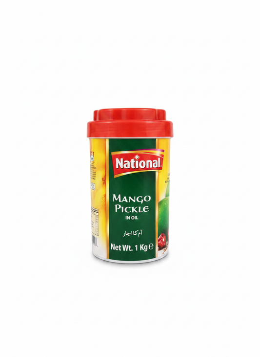 National National Mango Pickle 1kg - Indische Lebensmittel bei Sairas Hamburg