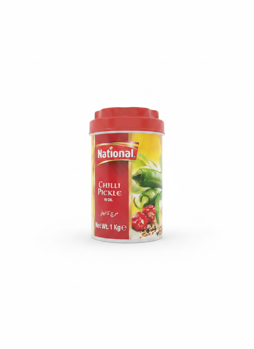 National National Chilli Pickle 1Kg - Indische Lebensmittel bei Sairas Hamburg