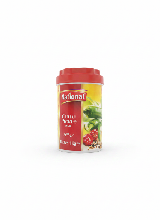 National National Chilli Pickle 1Kg - Indische Lebensmittel bei Sairas Hamburg