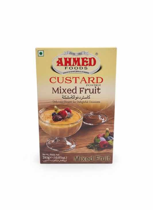 Ahmed Ahmed Custard Powder Mixed Fruit 285g - Indische Lebensmittel bei Sairas Hamburg