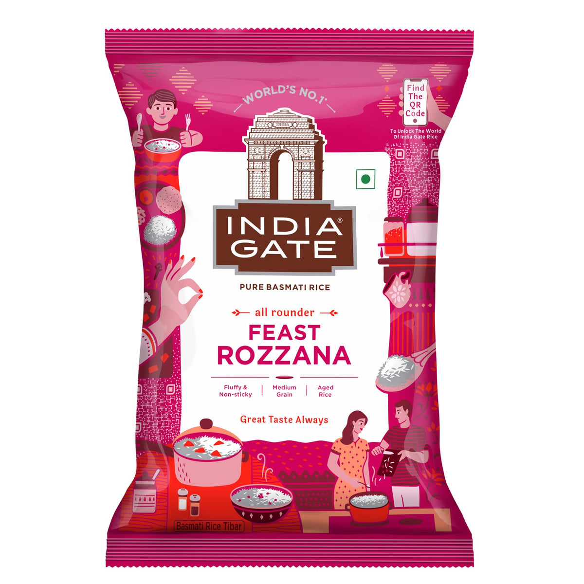 India Gate 1Kg Produktbild
