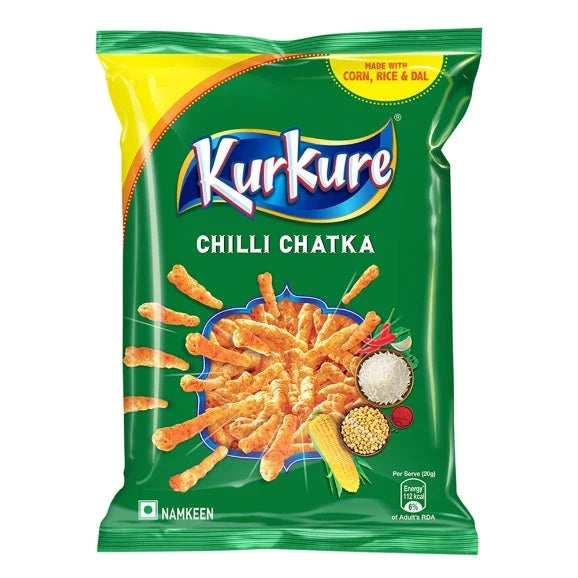 Kurkure Chilli Chatka 75g Produktbild