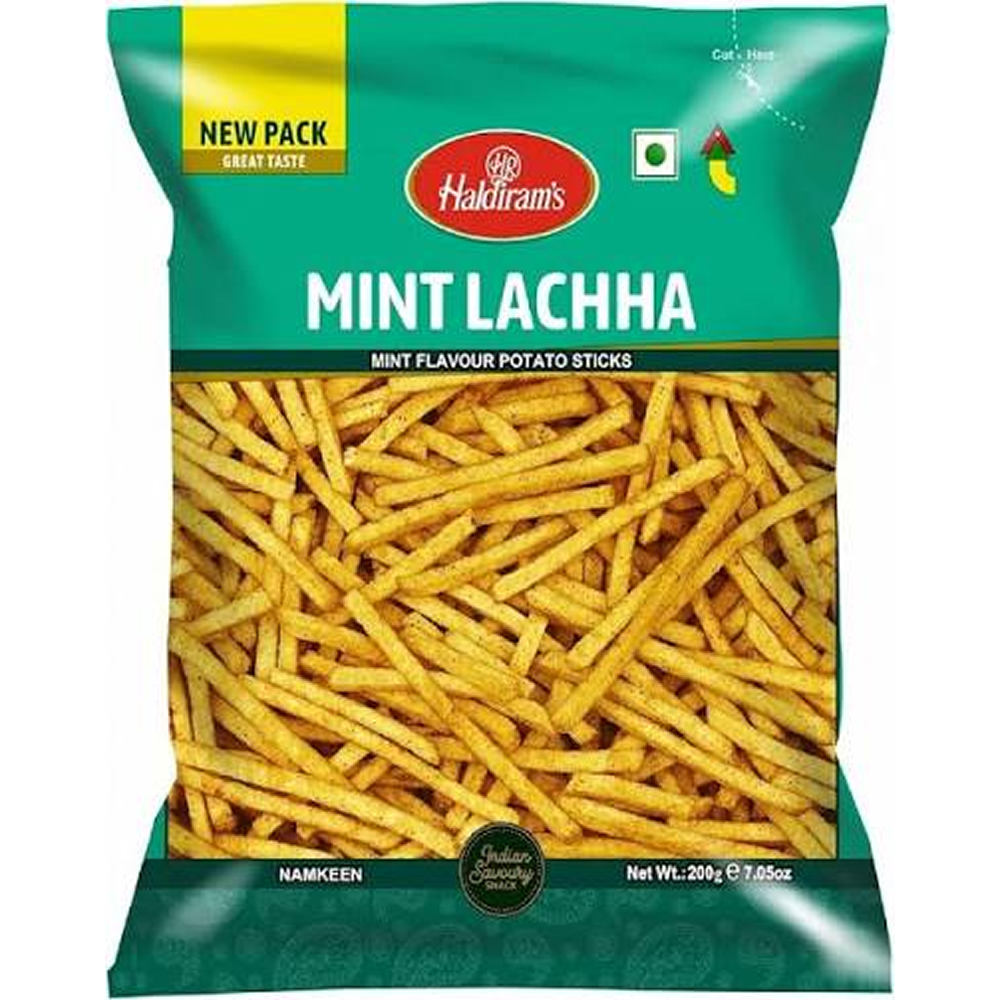 Haldiram's Mint Lachha (Mint Potato Sticks)