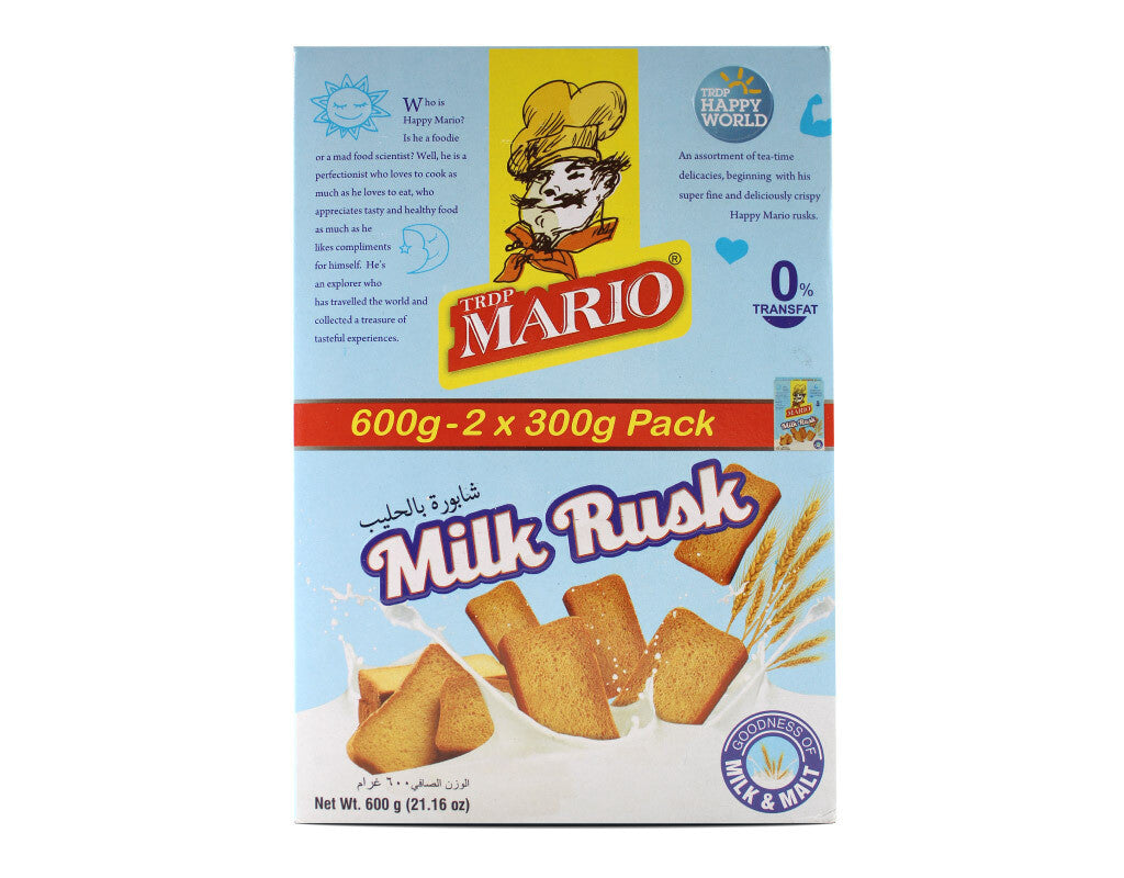 Mario Milk Rusk 600g Produktbild