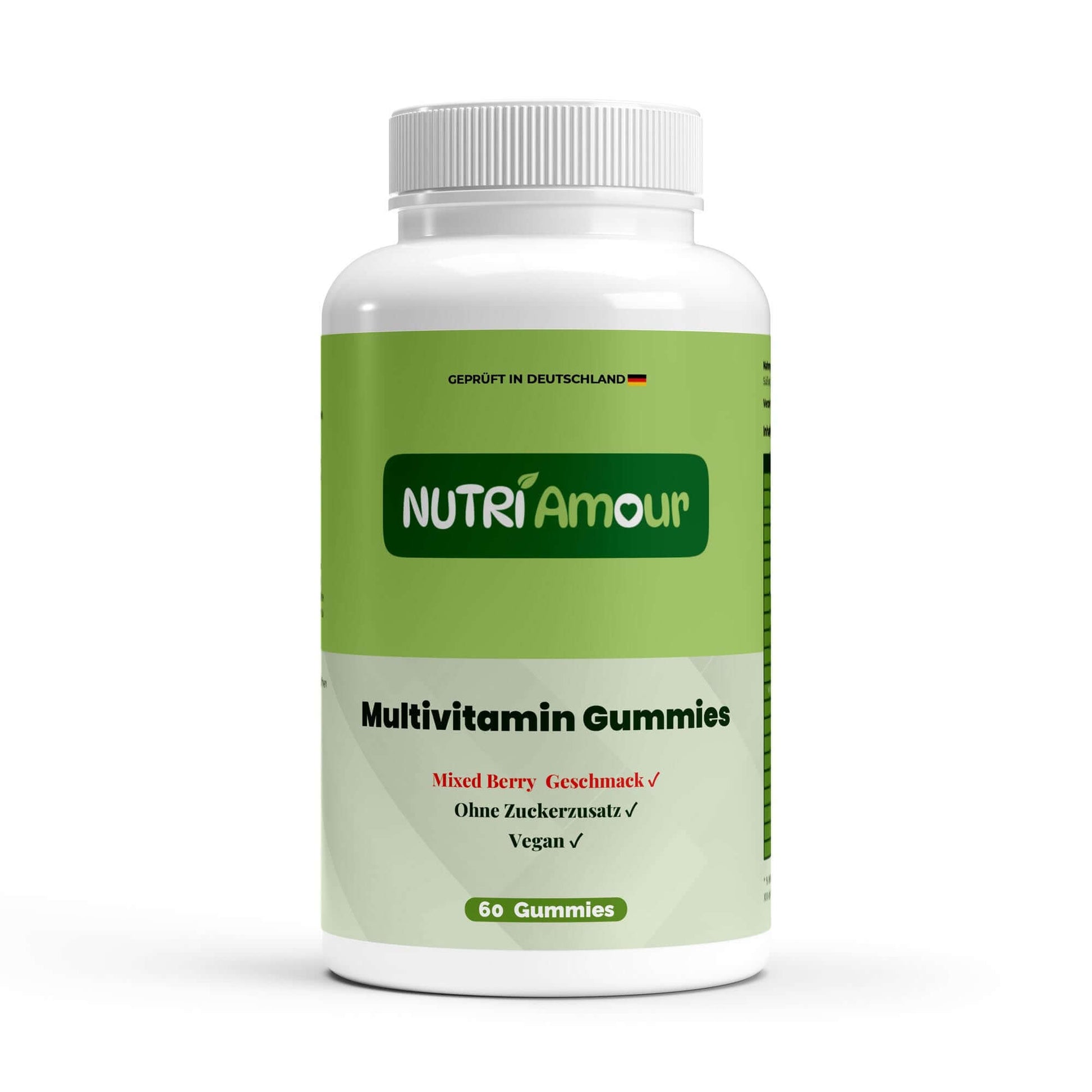 Premium Multivitamin + Mineral Gummies - 60 Stk - NutriAmour