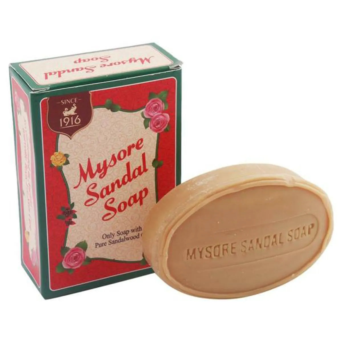 Mysore Sandal Sandalwood soap 125g Produktbild