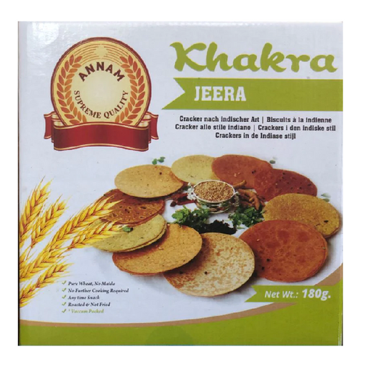 Annam Khakhra Jeera 180g