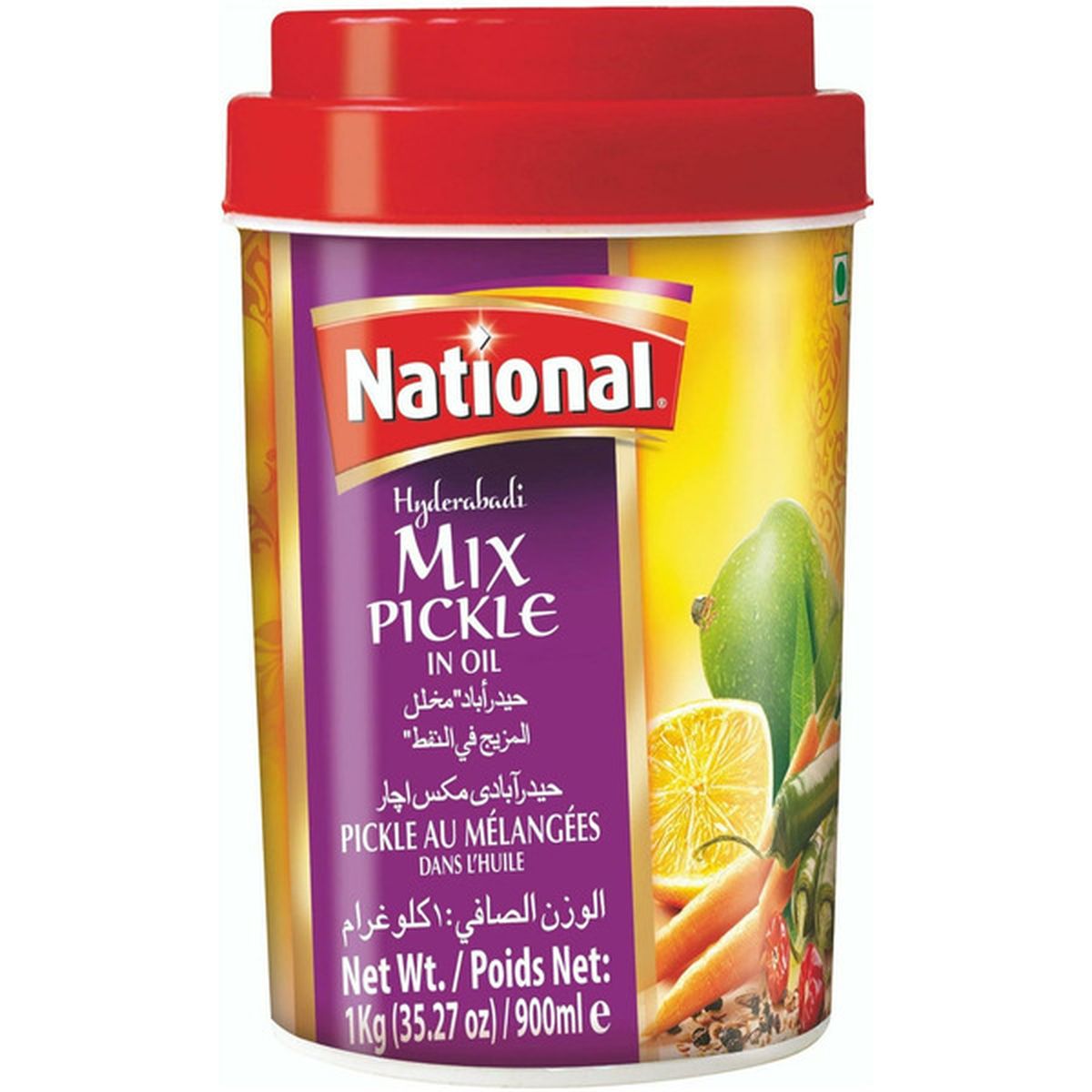 National Hyderabadi Mix Pickle in Oil Produktbild
