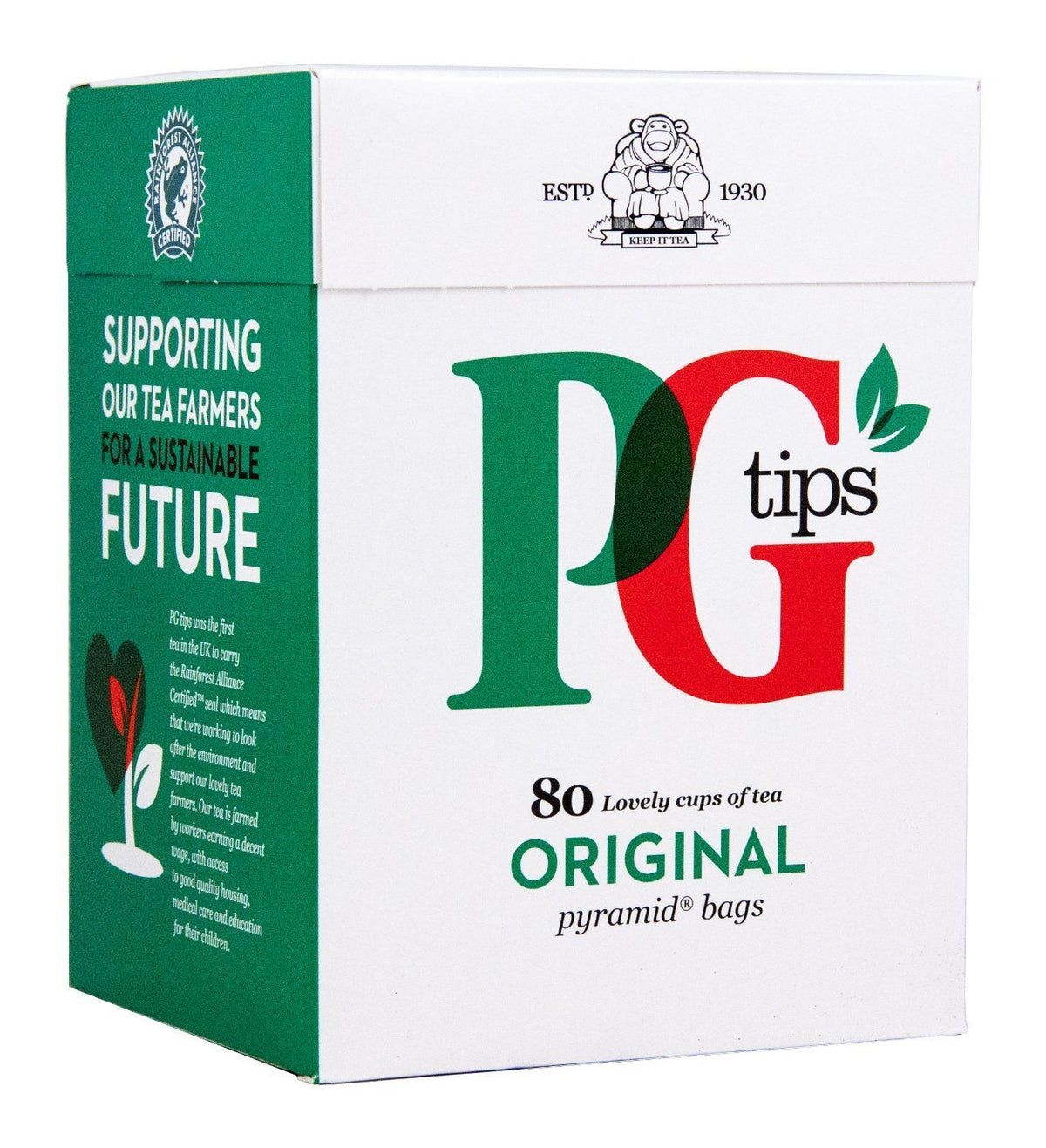 PG Tips 80 Tea Bags Produktbild