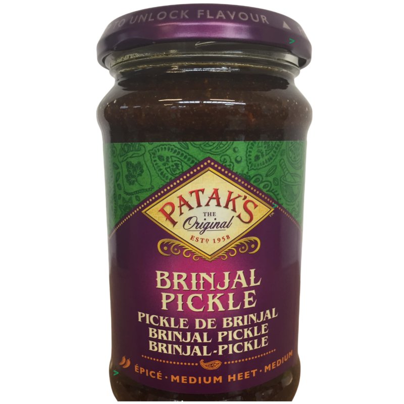 Pataks Brinjal Pickle 312g Produktbild