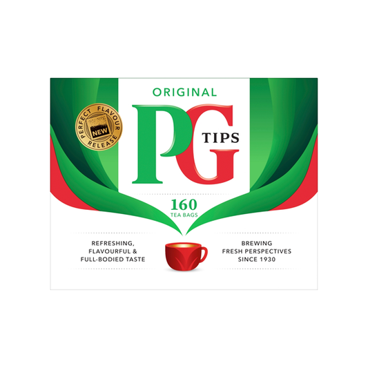 چای کیسه‌ای پی‌جی تیپس ۱۶۰ عددی