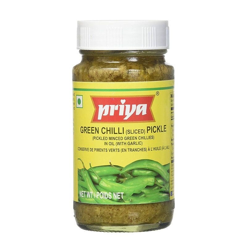 Priya Green Chili Sliced 300g Produktbild