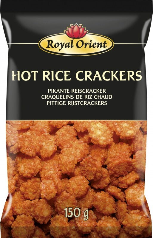 Royal Orient Hot Rice Crackers 150g Produktbild