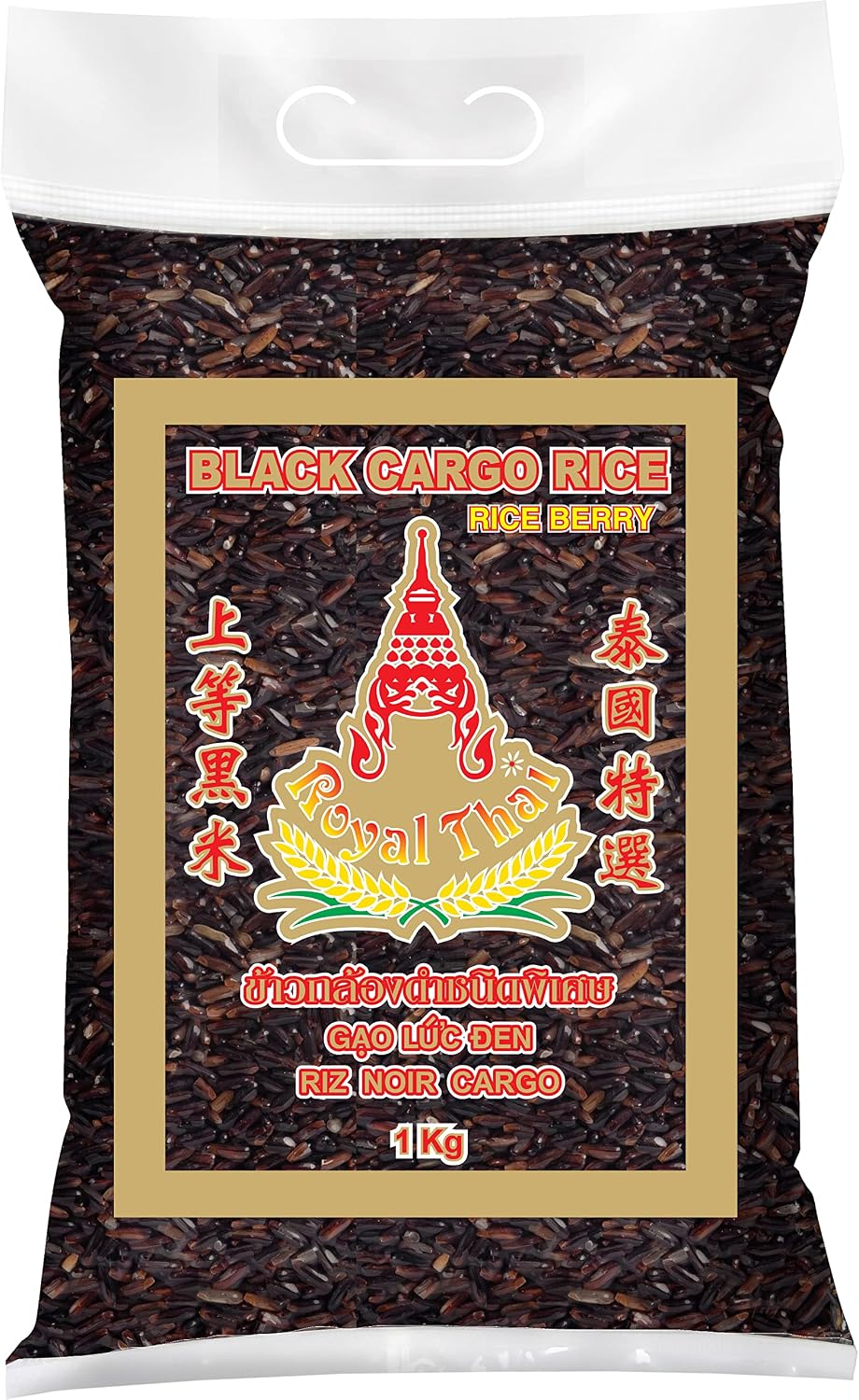 Royal Thai Black Cargo Rice 1Kg Produktbild