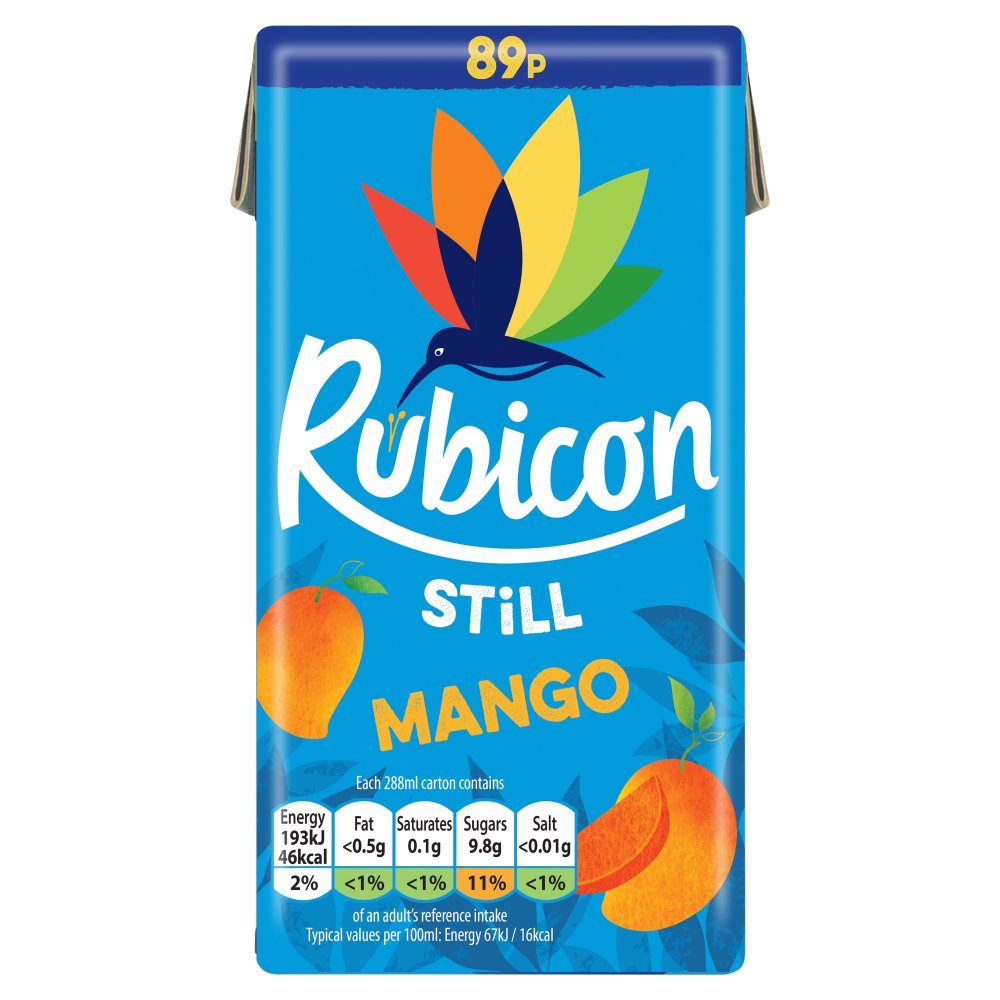 Rubicon Mango Juice 288ml Produktbild