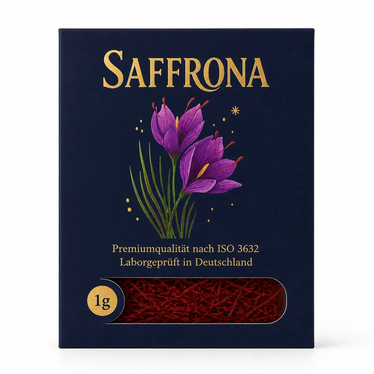 Saffran Afghanistan 1g Produktbild