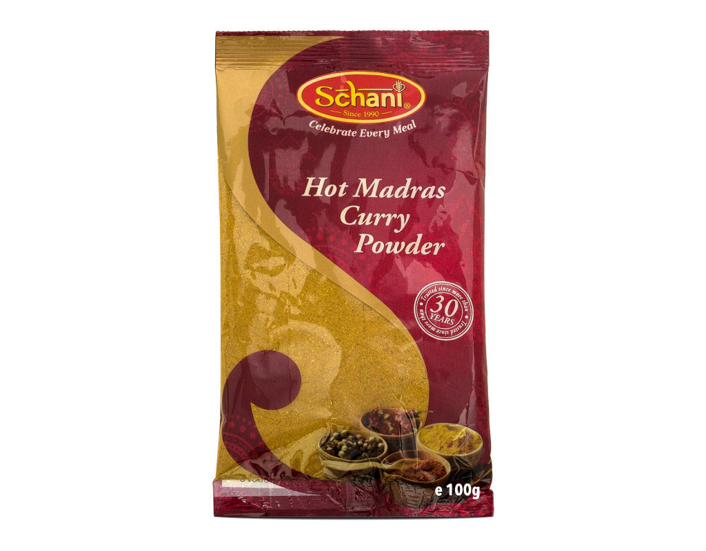 Schani Hot Curry Powder 100G Produktbild
