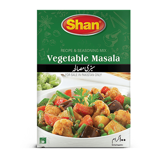 Shan Vegetable Masala 100g - Shan
