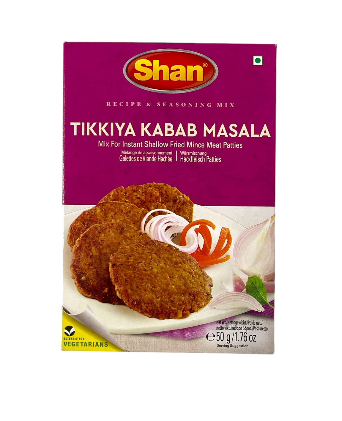 Shan Tikkiya Kabab Masala 50g Produktbild