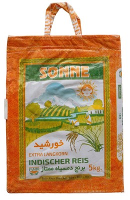 Sonne Indischer Langkorn Reis 5Kg Produktbild