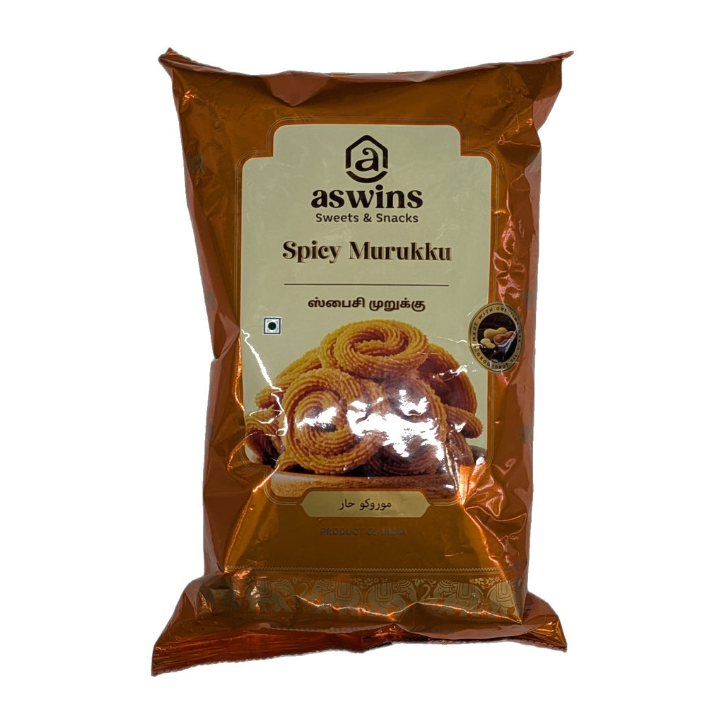 Aswins Spicy Murukku 150g Produktbild