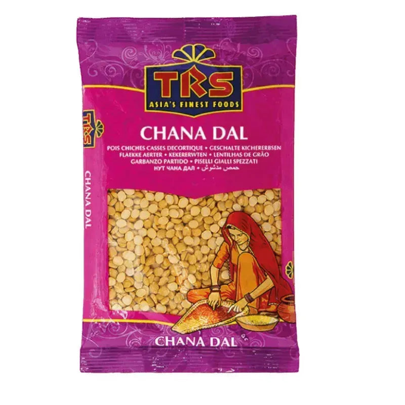 TRS Chana Dal 500g Packung - Indische Hülsenfrüchte bei Sairas Hamburg
