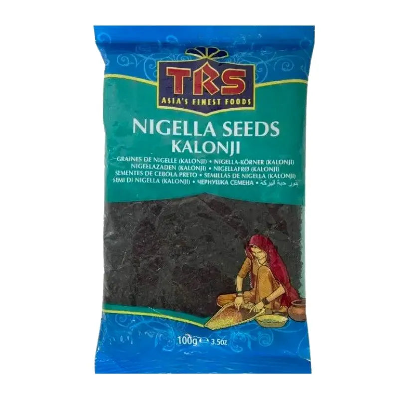 TRS Kalonji Nigella Seeds Schwarzkümmel 100g - Indische Gewürze bei Sairas Hamburg