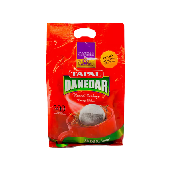 چای کیسه‌ای گرد تاپال دانه‌دار ۳۰۰ عددی قوی