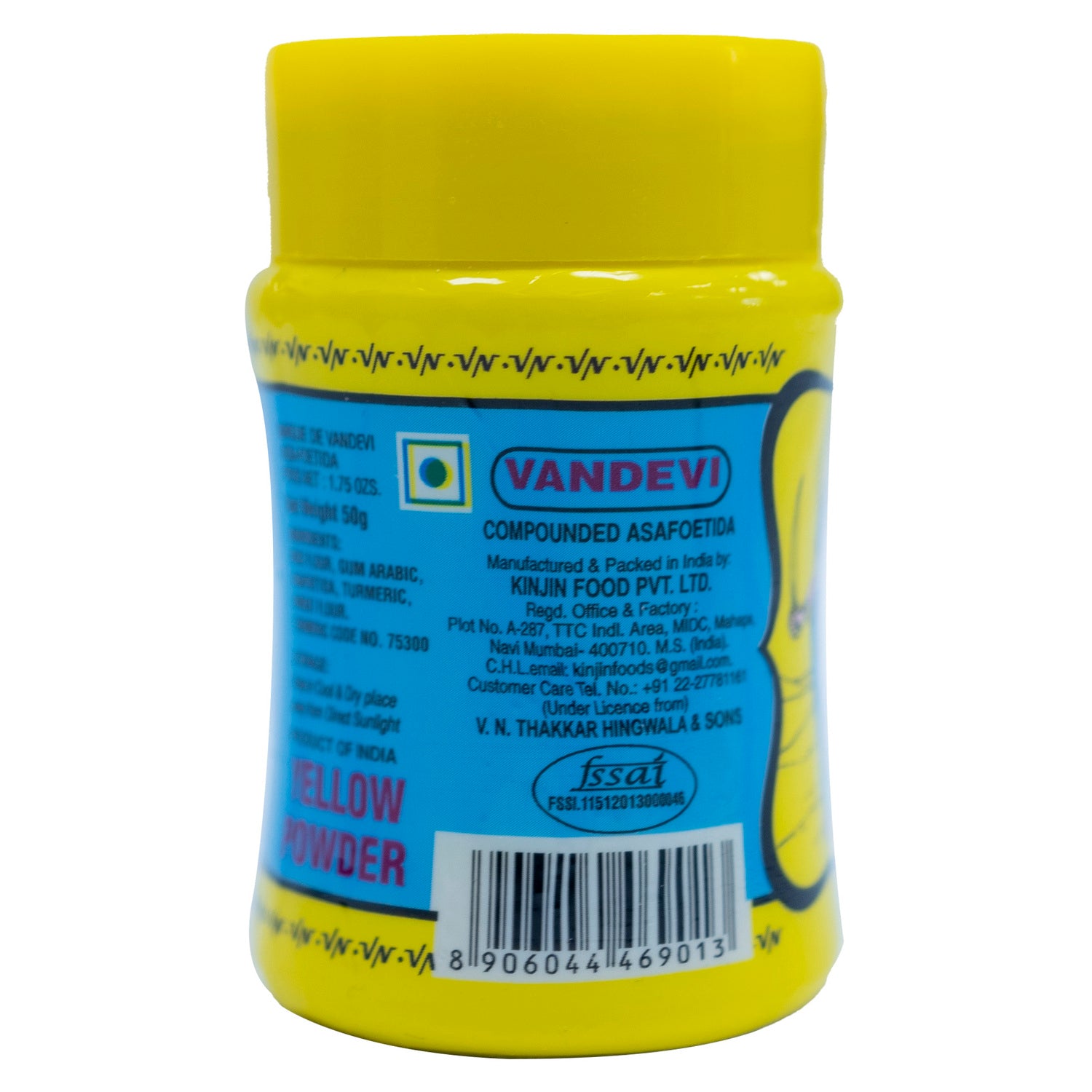 Vandevi Yellow Powder Asafoetida 50g Produktbild