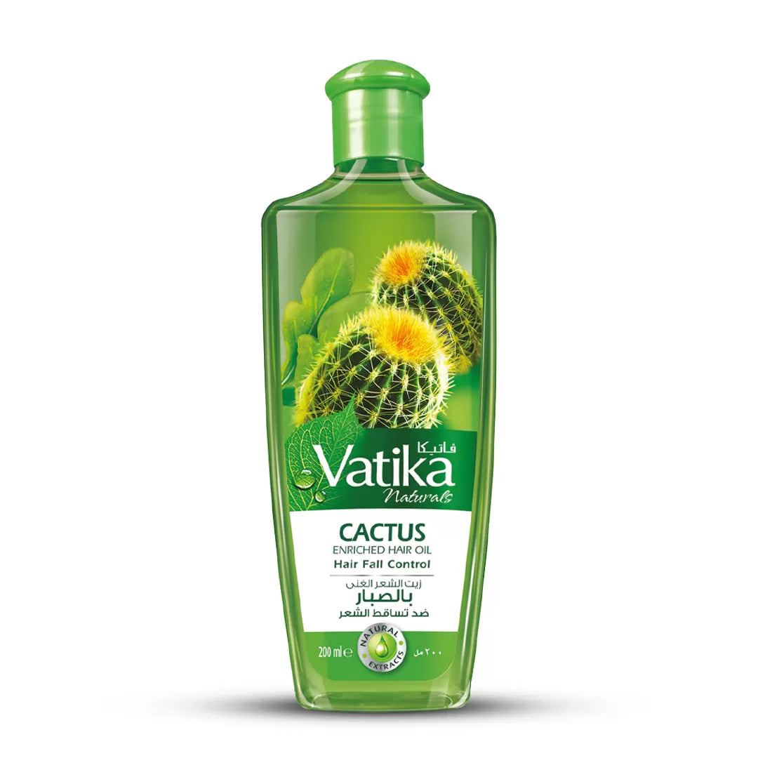 Vatika Cactus Hair Oil 200ml Produktbild