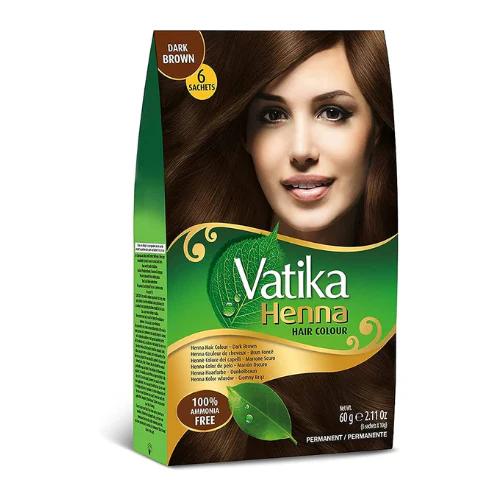 Vatika Henna Hair Colour Dark Brown 60g Produktbild