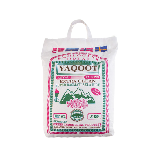 YAQOOT Super Basmati Sela Reis Reis