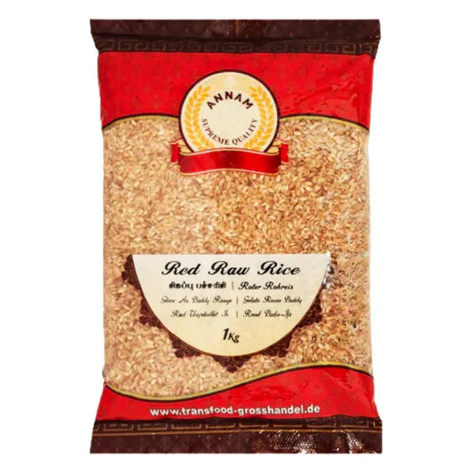 Annam Red Raw Rice 1Kg - Annam