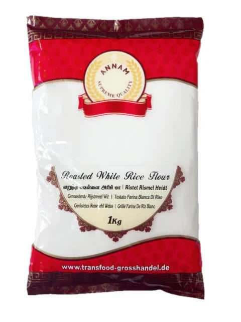 Annam Roasted White Rice Flour 1Kg - Annam
