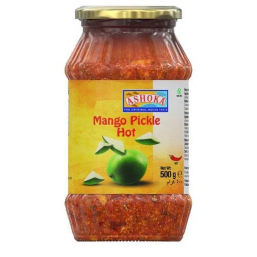Ashoka Mango Pickle Hot 500g - Ashoka