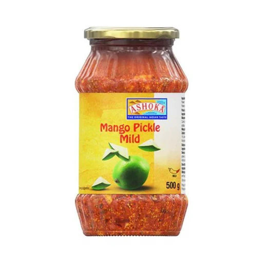 Ashoka Mango Pickle Mild 500g - Ashoka