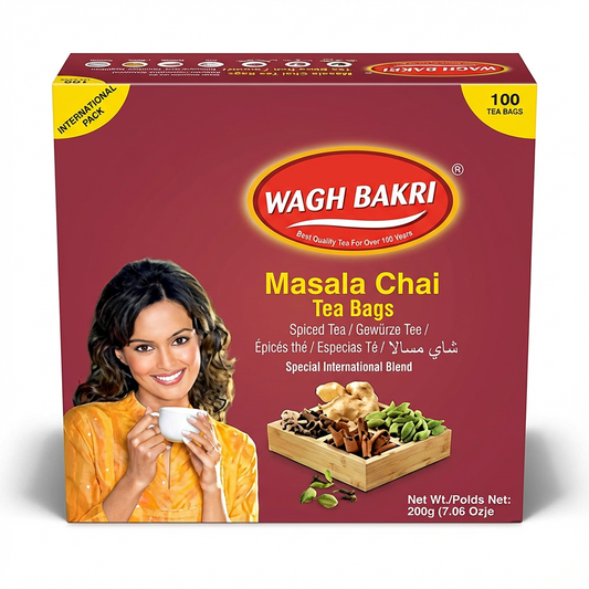 Wagh Bakri Masala Chai 100 Bags