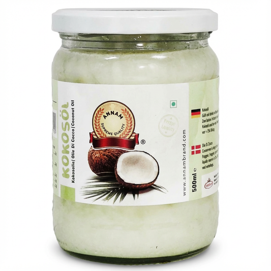 روغن نارگیل آنام ۵۰۰ میلی‌لیتری