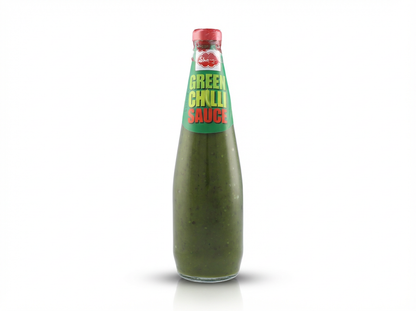 Shezan Green Chili Sauce 300g Flasche Detailansicht - Pakistanische Saucen bei Sairas Hamburg