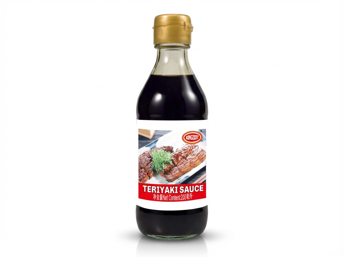 Kingzest Teriyaki Sauce 200ml - Japanische Würzsauce bei Sairas Hamburg