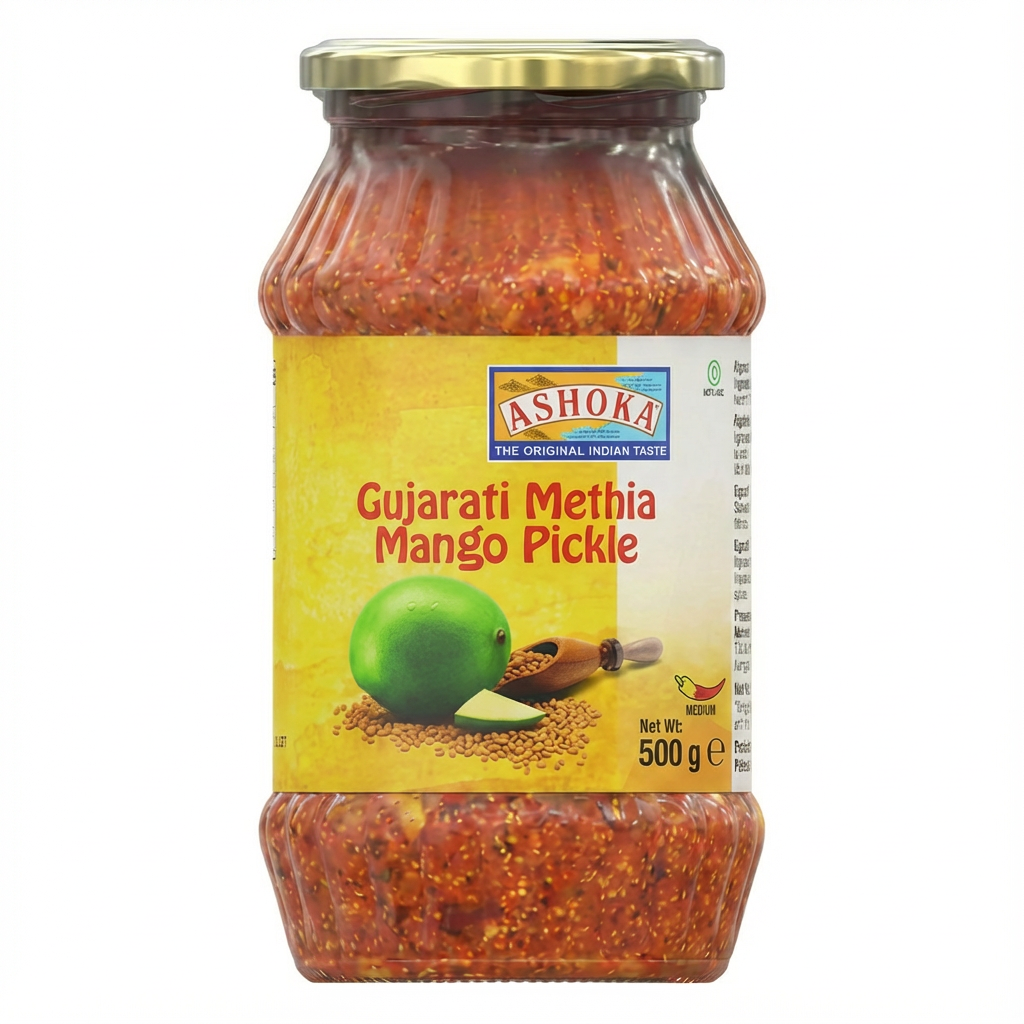 Ashoka Gujarati Methia Mango pickle 500g