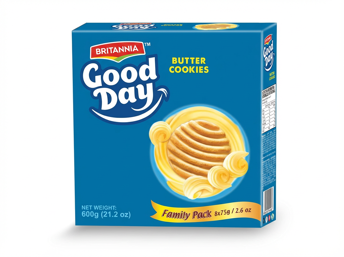 Britannia Britannia Good Day Biscuits Butter 600g - Indische Lebensmittel bei Sairas Hamburg