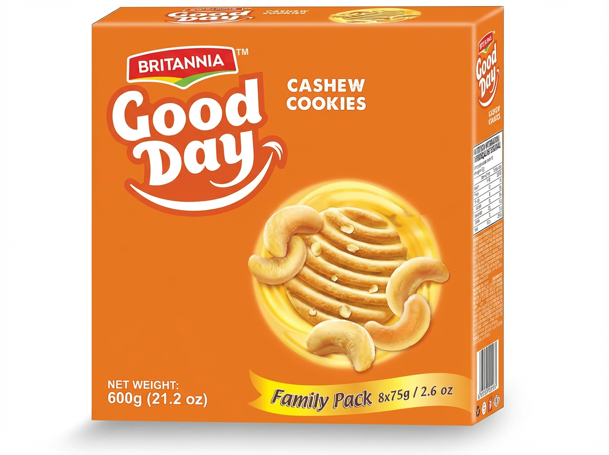 Britannia Britannia Good Day Biscuits Cashew 600g - Indische Lebensmittel bei Sairas Hamburg