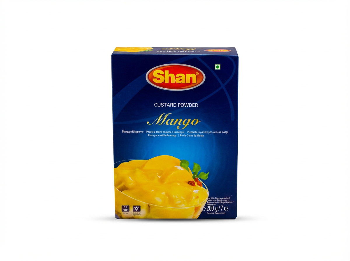 Shan Shan Custard Mango 200g - Indische Lebensmittel bei Sairas Hamburg