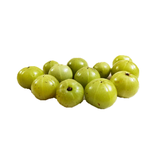 Fresh amla (Indian gooseberry) in Germany