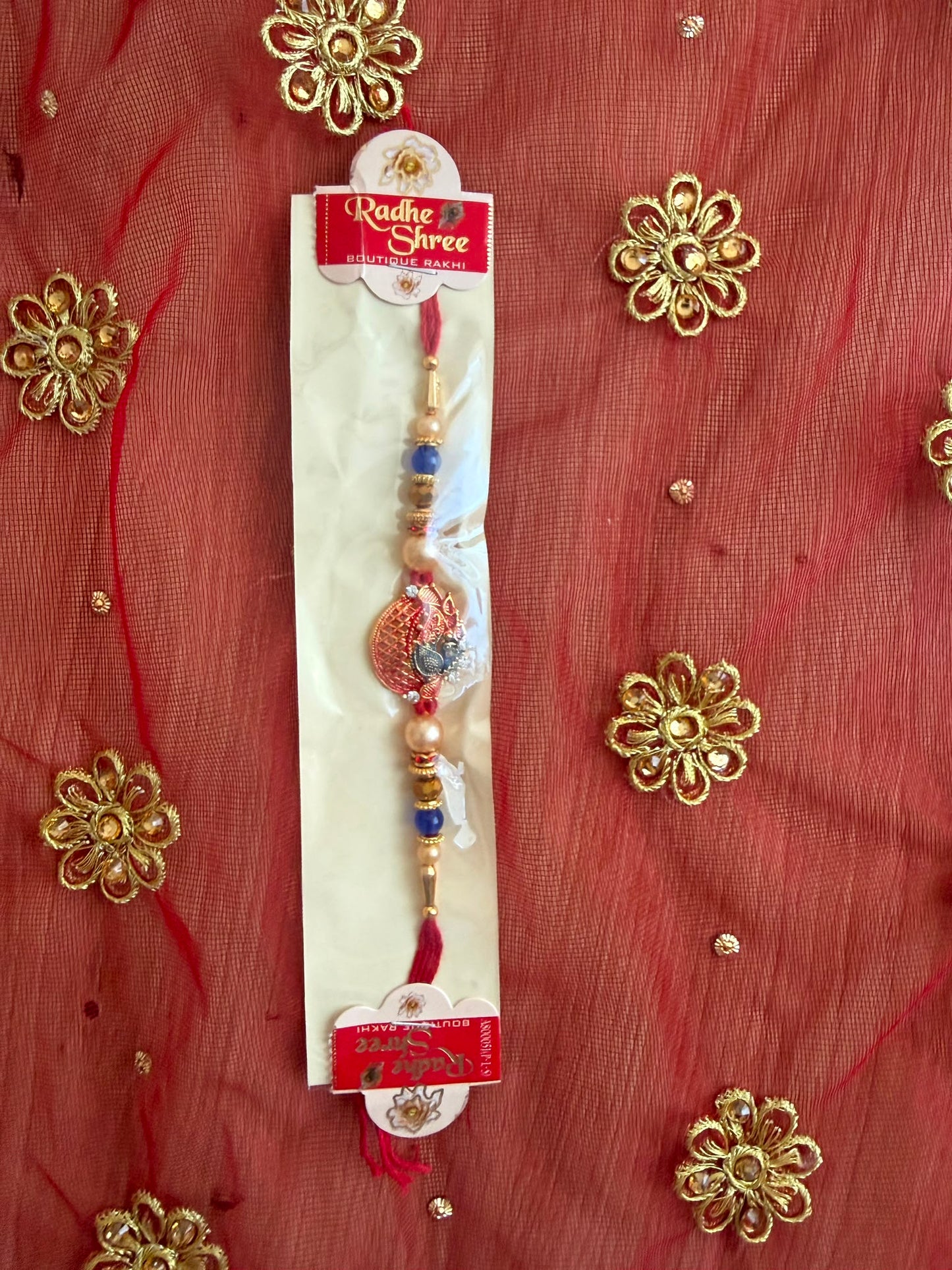 Designer Thread Rakhi - Style 05 (1 Pc) - SAIRAS Hamburg Raksha Bandhan 2026