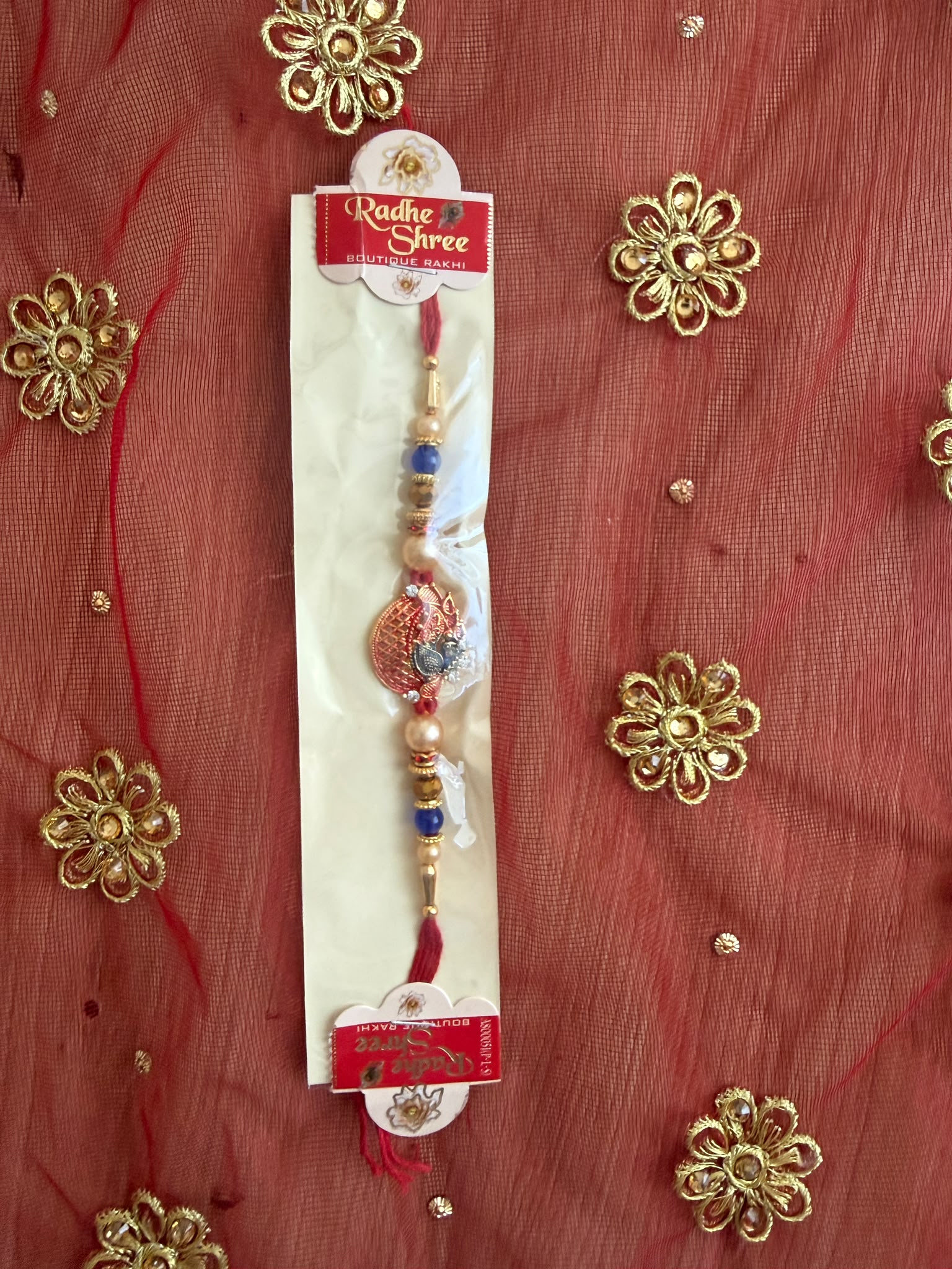 Designer Thread Rakhi - Style 05 (1 Pc) - SAIRAS Hamburg Raksha Bandhan 2026