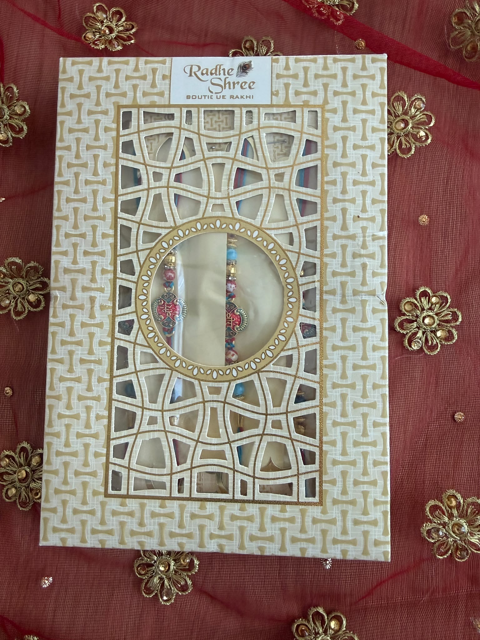 Traditional Rakhi Set - Pack of 12 (Style 05) - SAIRAS Hamburg Raksha Bandhan 2026