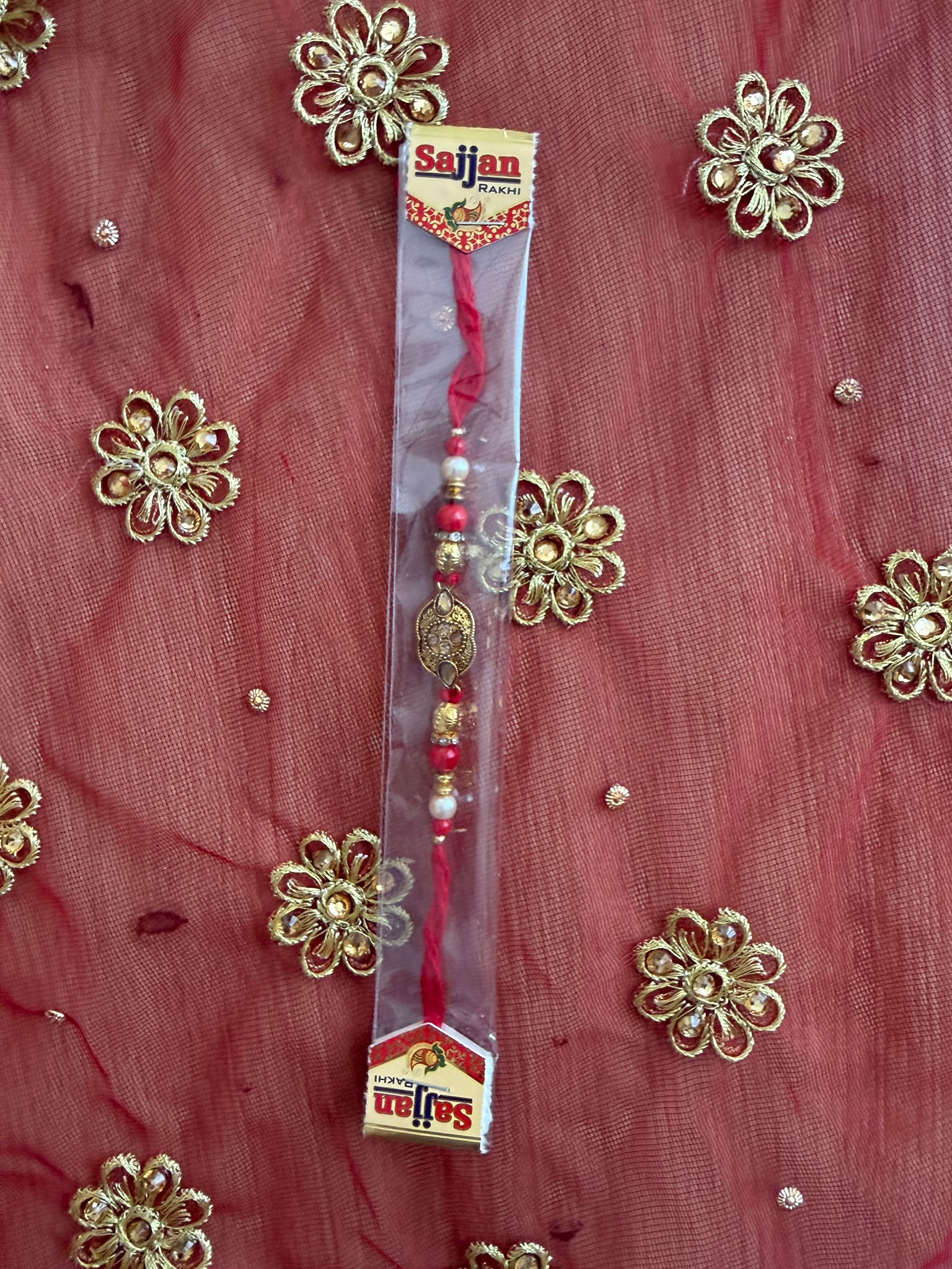 Designer Thread Rakhi - Style 08 (1 Pc) - SAIRAS Hamburg Raksha Bandhan 2026